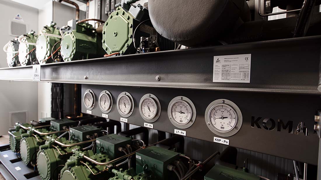 KOMA's own CO2 Booster Central System